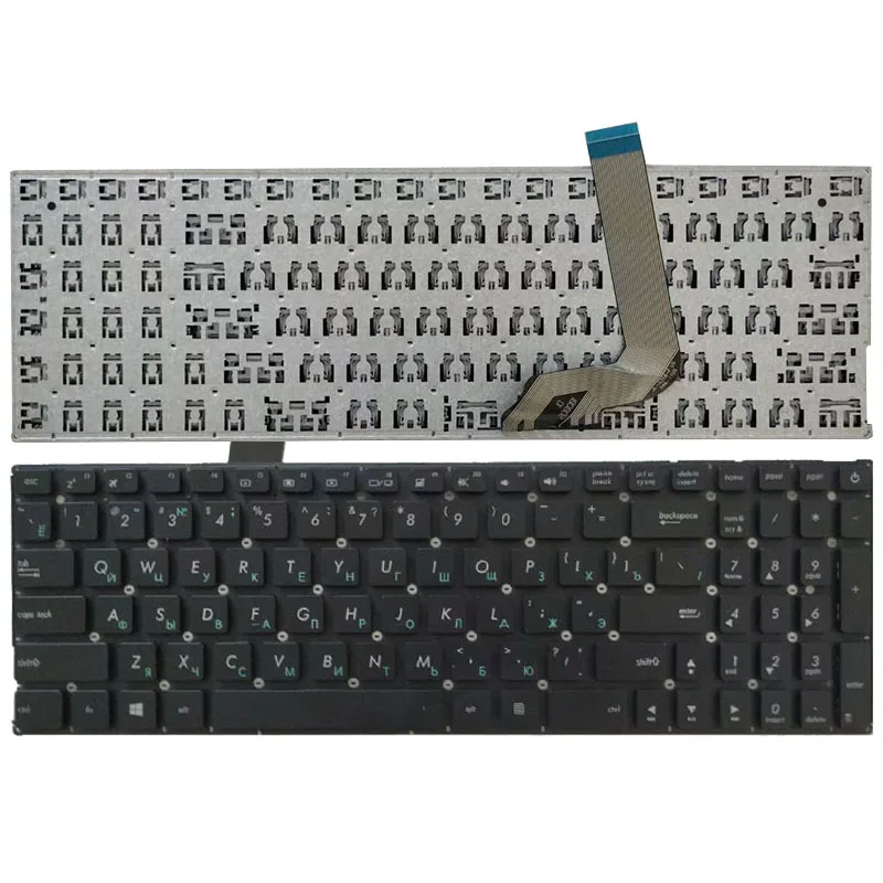 НОВЫЙ США клавиатура для ноутбука Asus UX31 UX31A UX31LA UX31E серебро/коричневый без