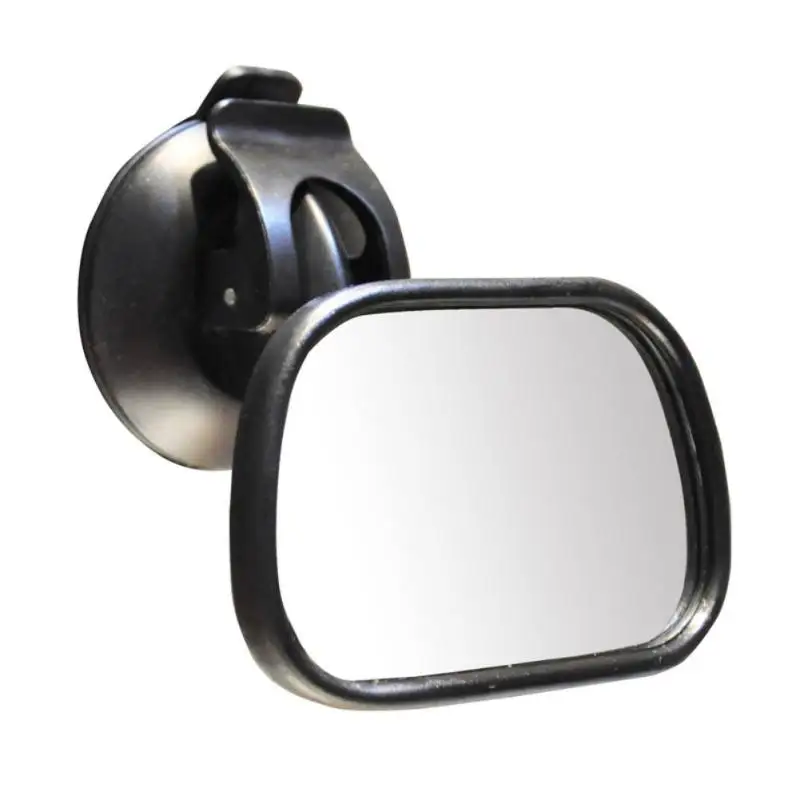 2 в 1 Мини детское зеркало заднего вида с выпуклой поверхностью Автомобильное