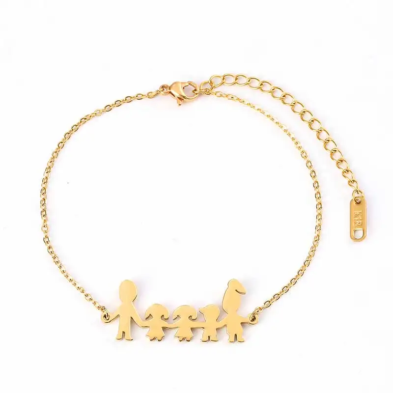 Браслет на заказ с именем отца матери девочки мальчика семьи очаровательные
