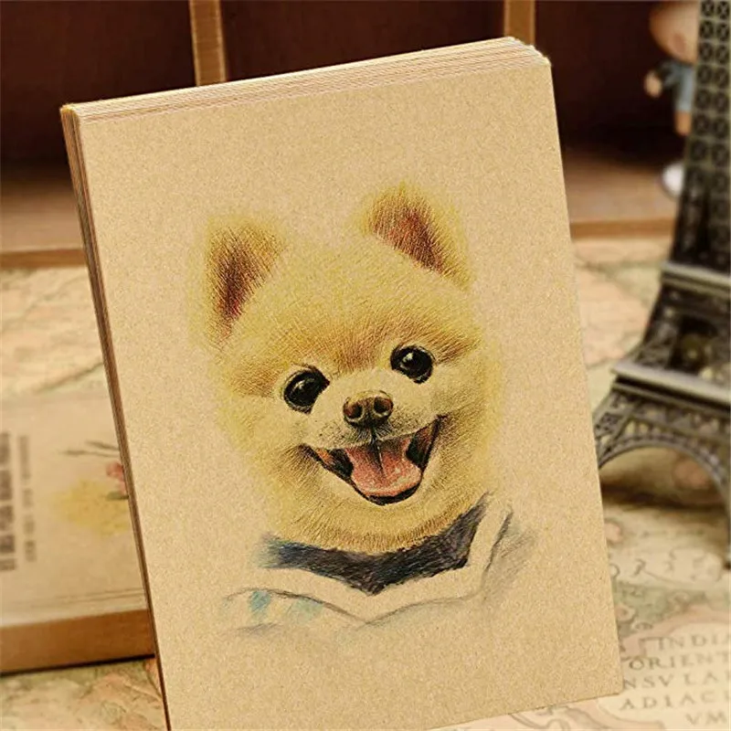 100 листов коричневая крафт бумага для письма 120GSM A4 Размер канцелярская рисования