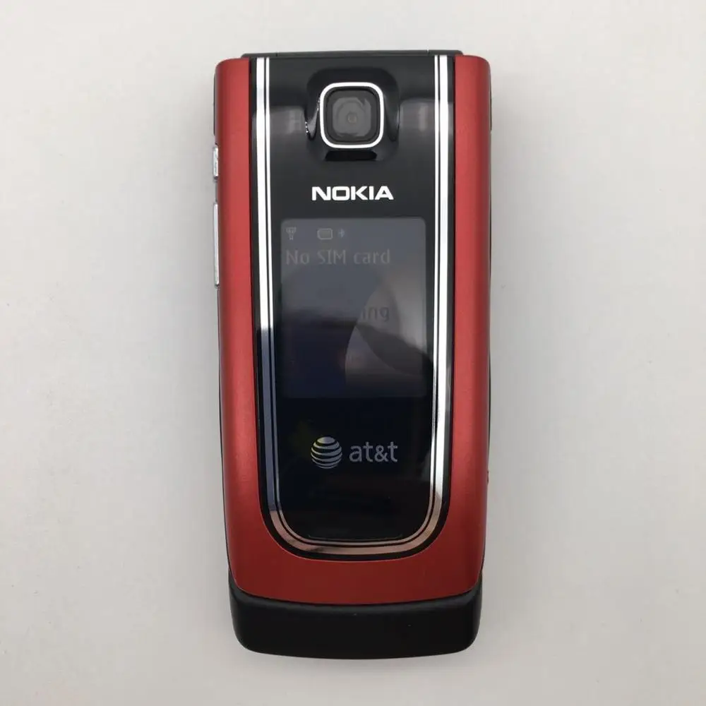 Nokia 6555 Восстановленный Оригинальный Раскладной сотовый телефон 3G Арабский Иврит