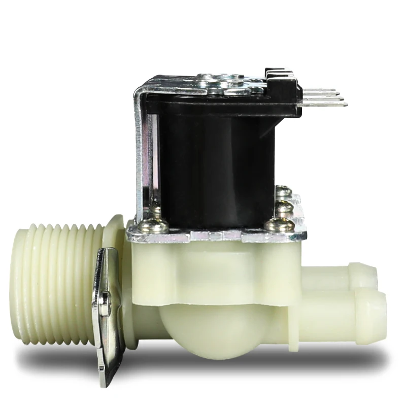 Пластиковый электромагнитный клапан с двойной головкой параллельный