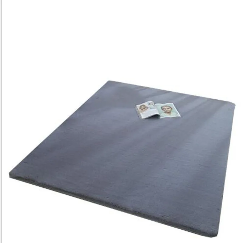 СОВРЕМЕННЫЙ ТОЛСТЫЙ прикроватный нескользящий коврик из искусственного