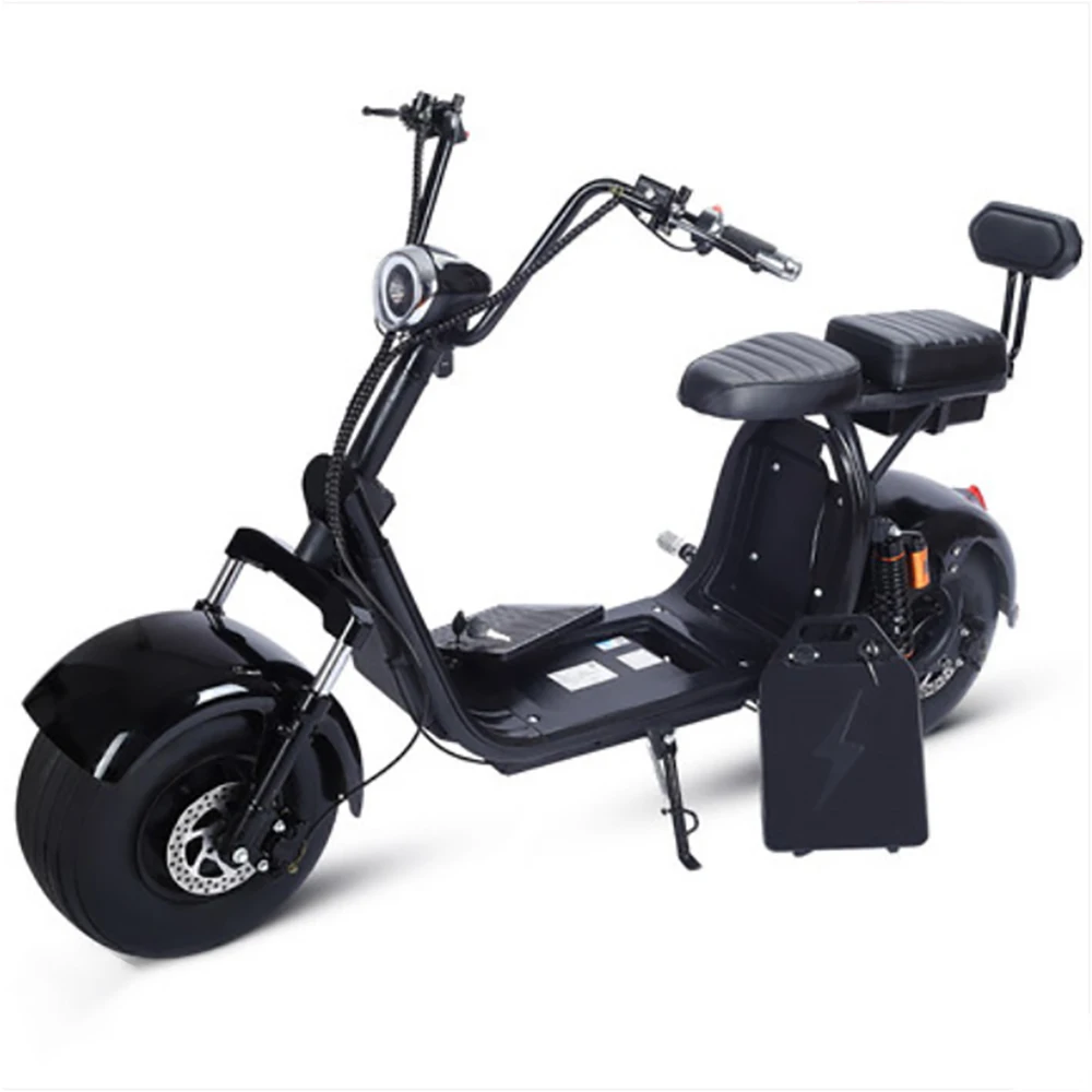 Billig 60V Lithium-Batterie Elektrische Fahrrad Roller Mit Großen Reifen