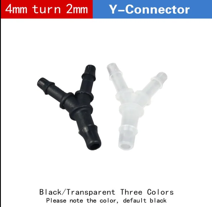 50 шт./лот соединитель для чернильных труб широкоформатный принтер пластиковый Т