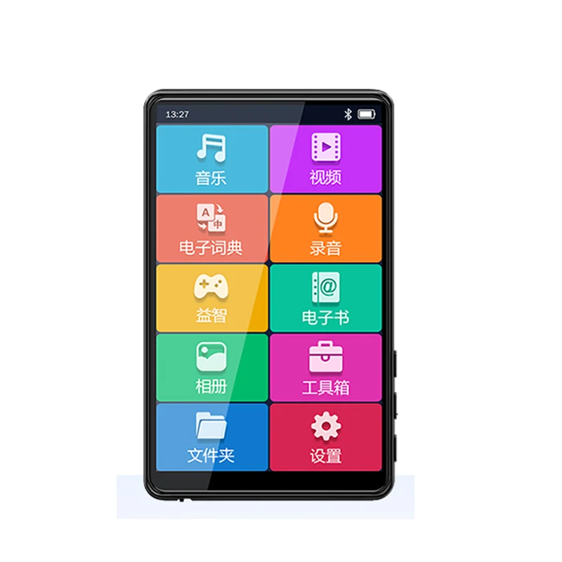 Новый 4 дюймовый Bluetooth MP4 mahdi портативный HD большой экран музыкальный плеер без