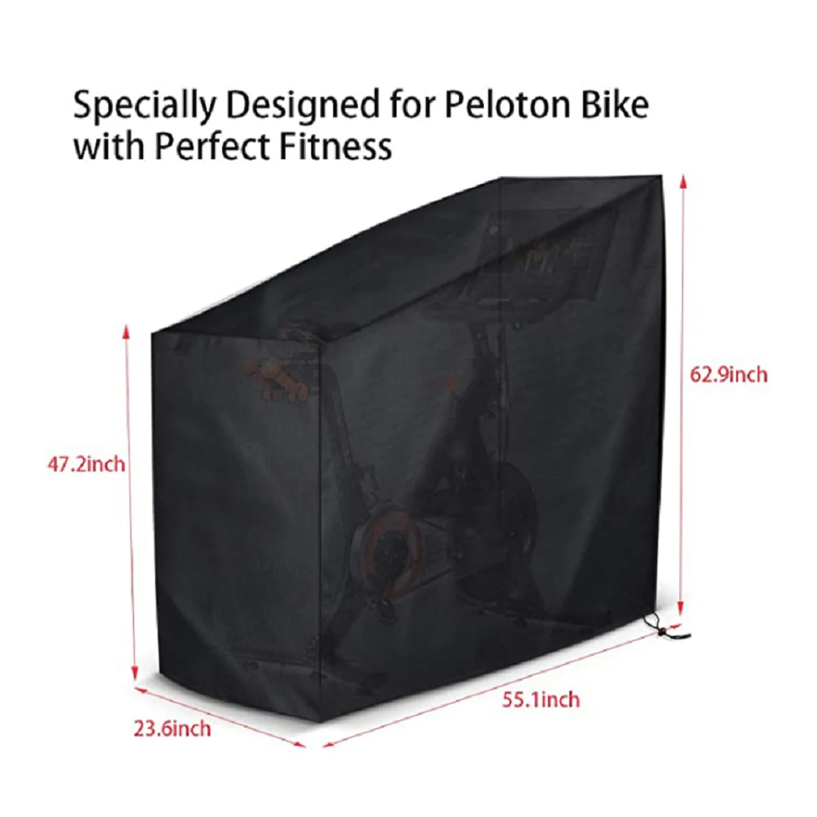

Sports Bike Protective Cover 600D Waterproof Sunscreen And Dustproof Oxford Cloth Cover With Drawstring Body Protector
