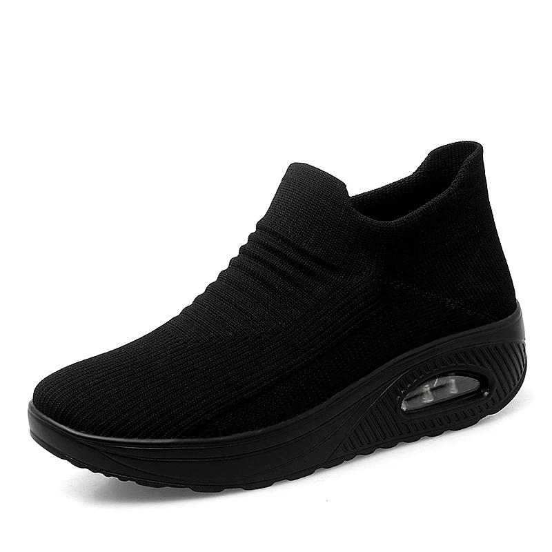 2021 Women Tennis Shoes Platform Sneakers Athletic Breathable Slip On Shoes Basket Femme Tenis Feminino Zapatillas Mujer