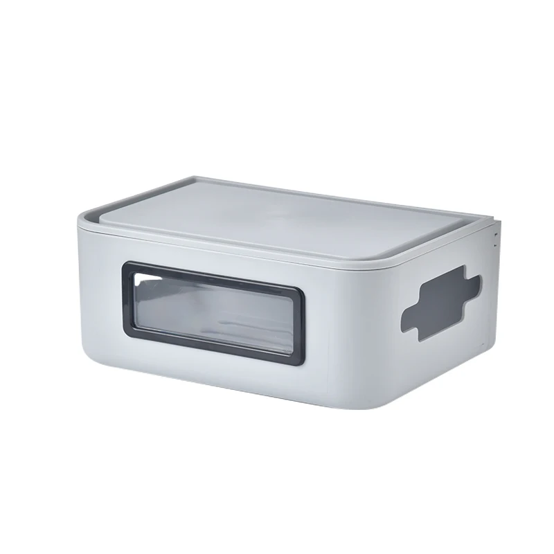 Gray Wire Box Маршрутизатор Wi-Fi для хранения ящик настенный Монтажная стойка для досок ТВ стойка данных защиты расположение провода Пластик рамки с выдвижными ящиками Тип - Цвет: Gray Wire Box