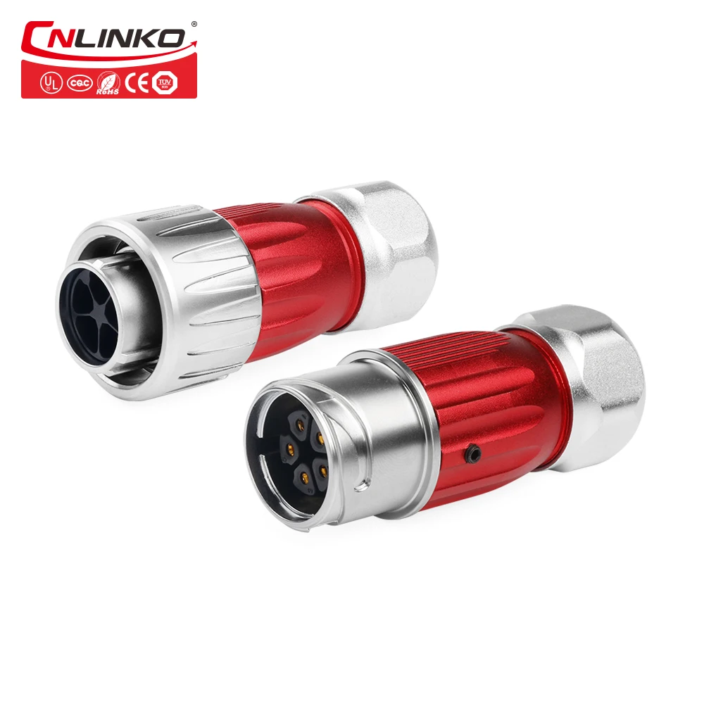 Cnlinko 10A 5pin разъем питания металлический промышленный Быстрый кабель