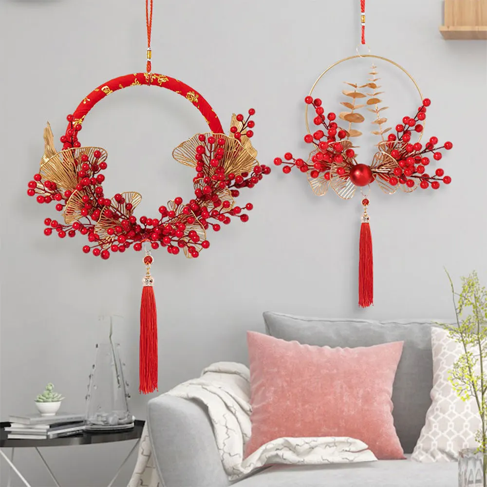 Большие Подвески в китайском стиле на праздник весны новый год 2022 украшения для