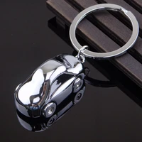 metal car model key pendant creative key chain car activity small gift can be laser key accessories