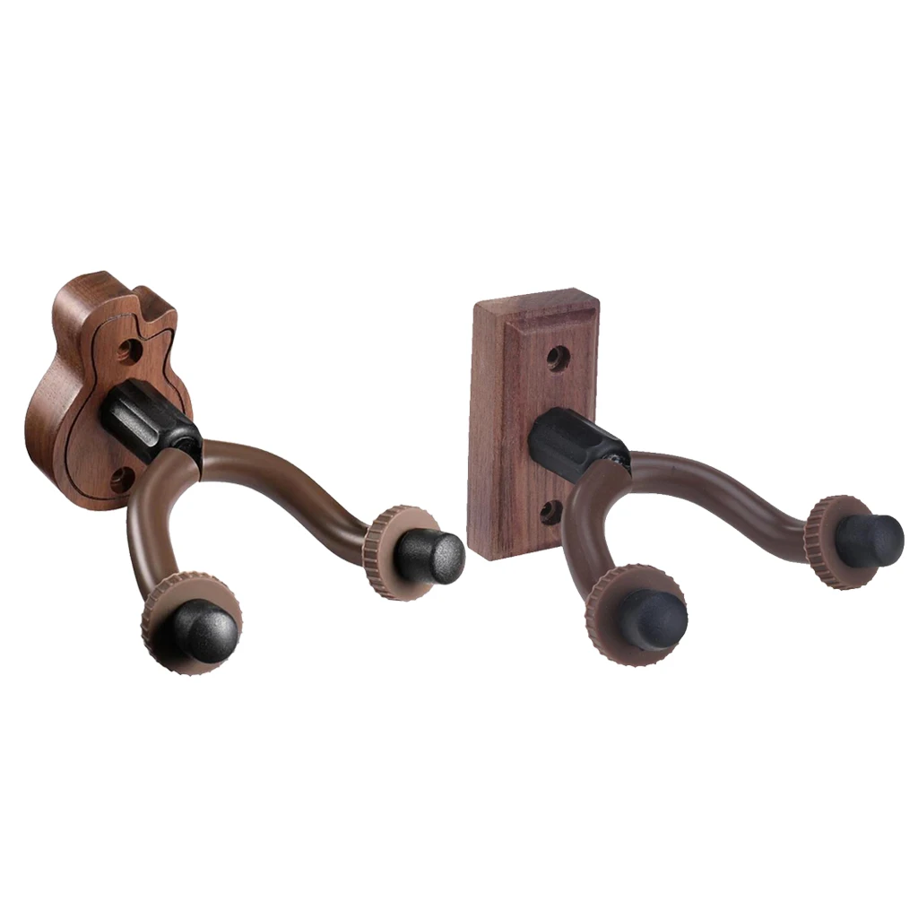 

Durable Guitar Hanger Wooden Wall Mount Hook Holder for Electric Acoustic Guitars Bass Ukulele Violin Mandolin