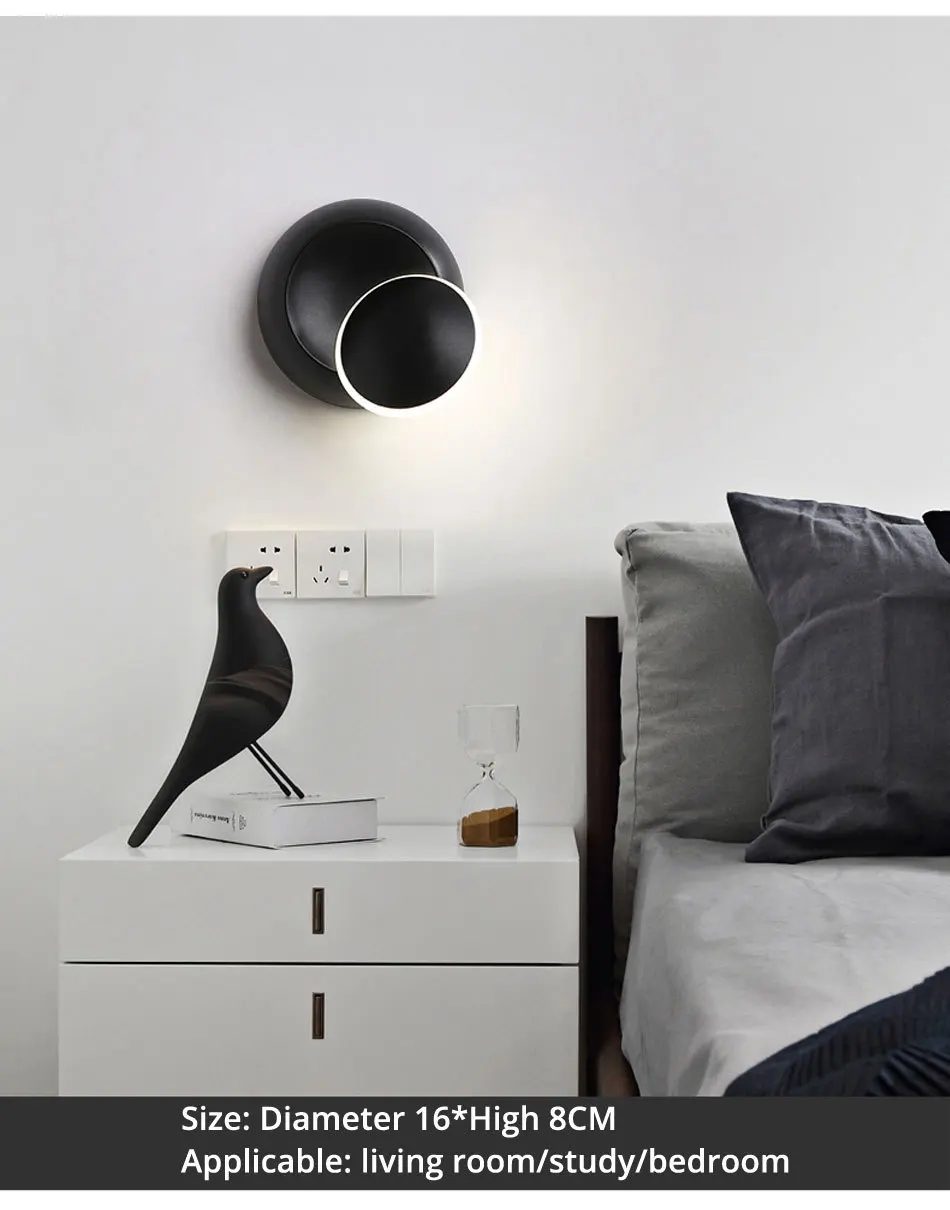 Светодиодные Настенные светильники настенный светильник для спальни