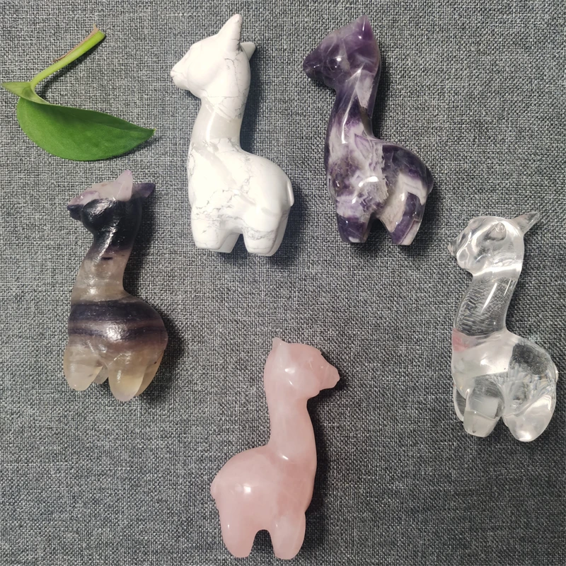 Новая резьба для домашнего декора подарок животное Хрустальная скульптура