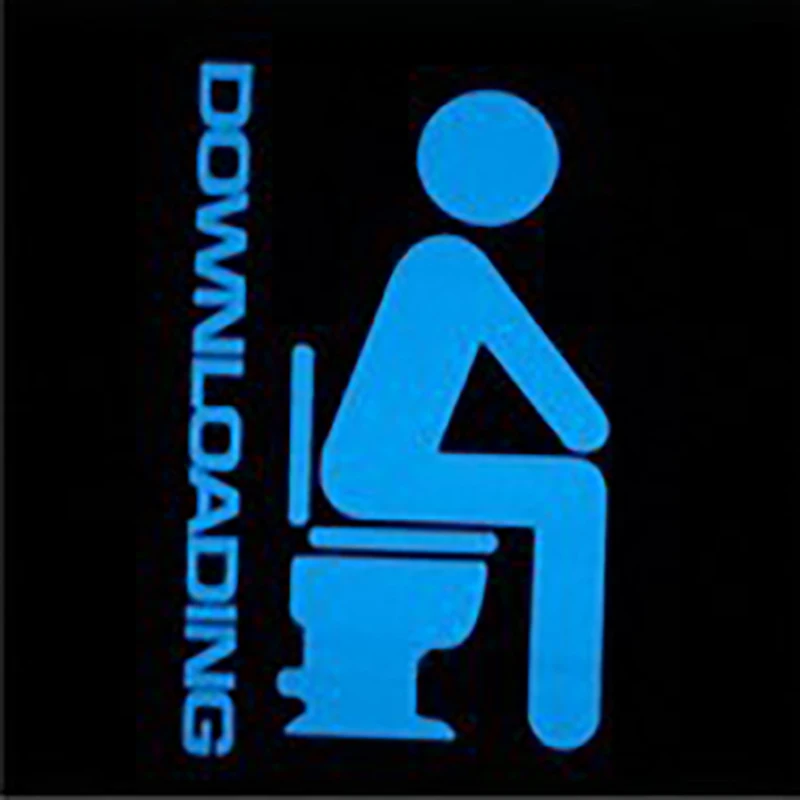 Наклейки на стену туалета для декорации в ванной комнате. Удаляемые наклейки для декорирования, светящиеся в темноте.