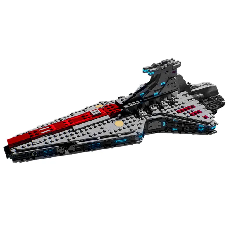 

Venator-Class Republic Space Attack Cruiser Destroyer Building Blocks Compatible Star Plan Series Wars Bricks Kids DIY Toys Gift