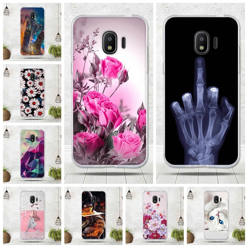 Чехол для Samsung Galaxy Grand Prime Pro силиконовый мягкий чехол из ТПУ J2 2018 J250F телефона -