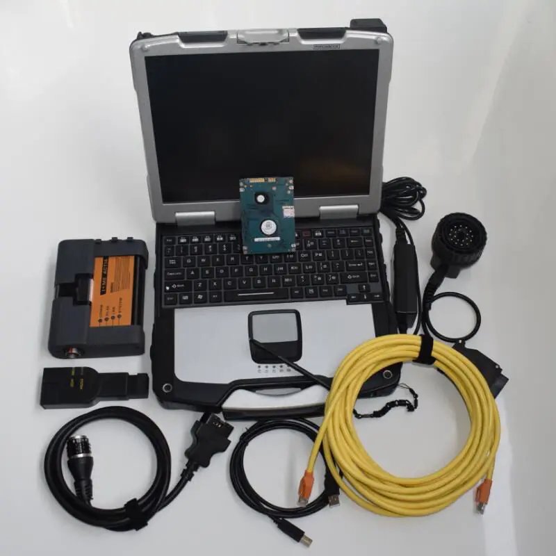 Новейшая версия для bmw icom a2 b c диагностики с программным обеспечением hdd V2021.03 в CF 30