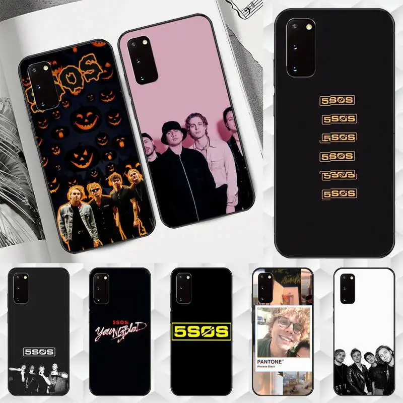 

5SOS 5 seconds of summer Phone Case For Samsung A71 A80 A91 A01 A02 A11 A12 A21 A31 A32 A20E Cover Coque