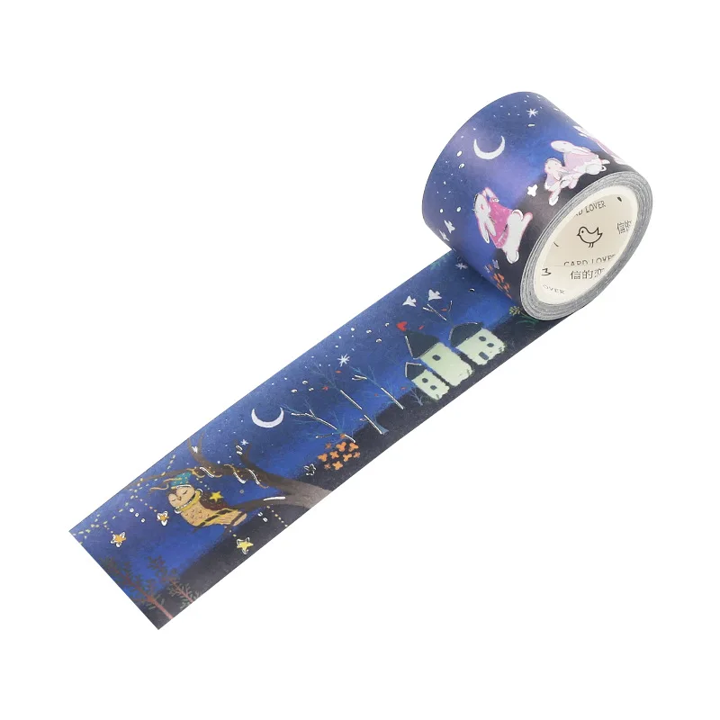 Forest Story Meething Washi Tape Craft Decorative Masking Diy Adhesive Scrapbook Sticker |