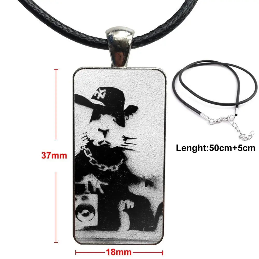 Бэнкси следуй за своей мечтой мягкий стальной цветной стеклянный кабошон с