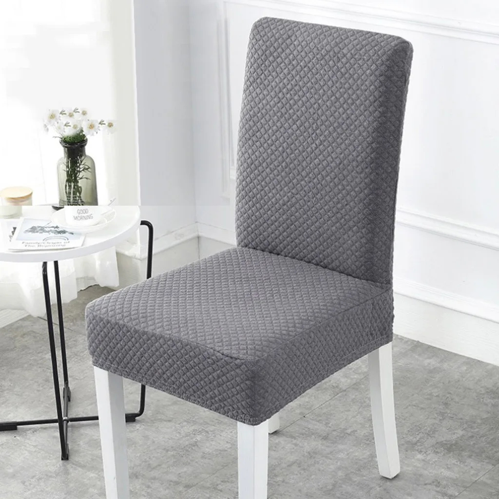 Чехол для стула высококачественный вязаный эластичный водонепроницаемый