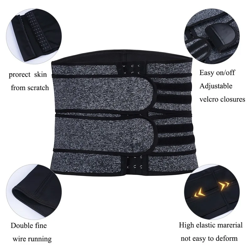 Мужские Термо неопрена Body Shaper Пояс для похудения корсет талии из Поддержка