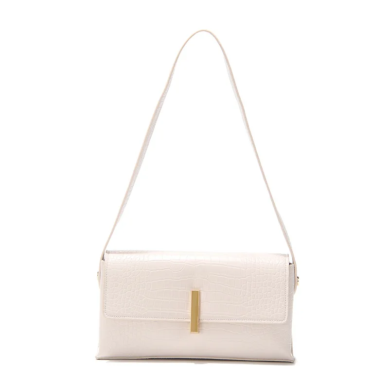 

New retro armpit bag 2021 new Korean version of the baguette bag small square bag Fashionable one-shoulder messenger bag