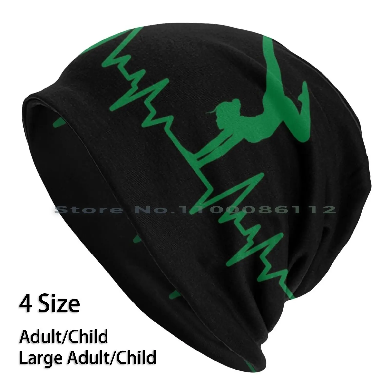 

Yoga 4 Life Beanies Knit Hat Yoga Gymnastics Sport Exercise Training Movative Motivation Stress Effort Factorize Brimless