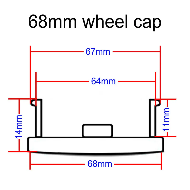 4 шт. 56 мм 60 65 68 75 Автомобильный логотип колесо Центральная крышка автомобильный