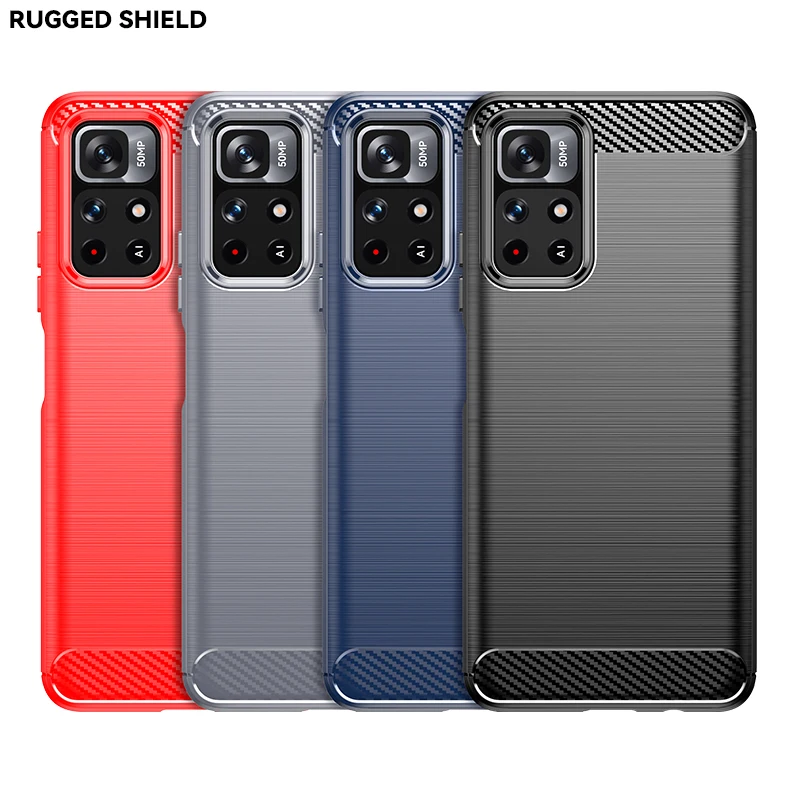 

For Xiaomi Poco M4 Pro Case Cover for Xiaomi Poco X4 Pro 5G X3 GT NFC M3 F3 Redmi Note 11 10 9 Pro 11S 9s Silicone Phone Case
