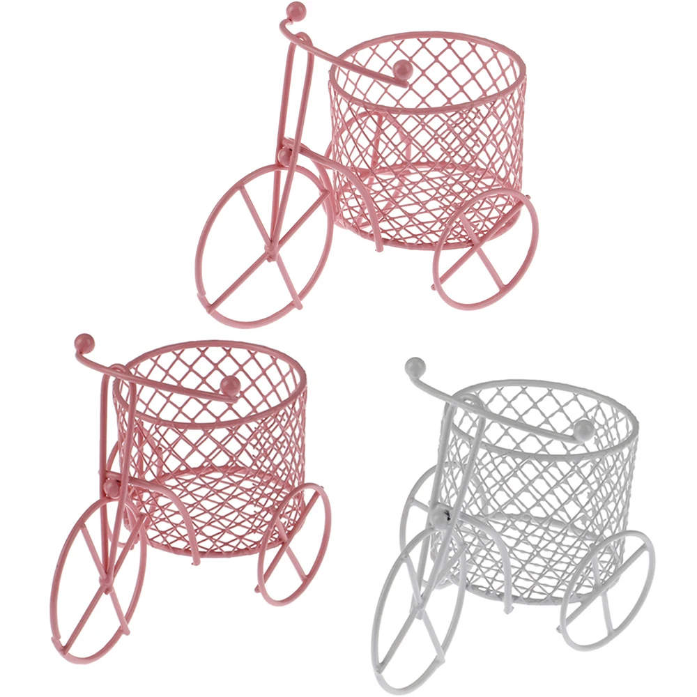 Милый Железный трехколесный велосипед художественное украшение свадебный