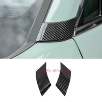abs carbon fibre for toyota rav4 rav 4 2019 2020 auto styling exterior front a pillar decorate cover trim car accessories