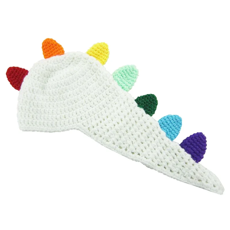 Милый динозавр черепаха ручная работа вязаная крючком шапка для маленьких