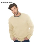 Свитер мужской, однотонный пуловер, мужская одежда в стиле Харадзюку, однотонная мужская одежда, повседневный мужской пуловер, новинка 2021, вязаные свитера на весну и зиму