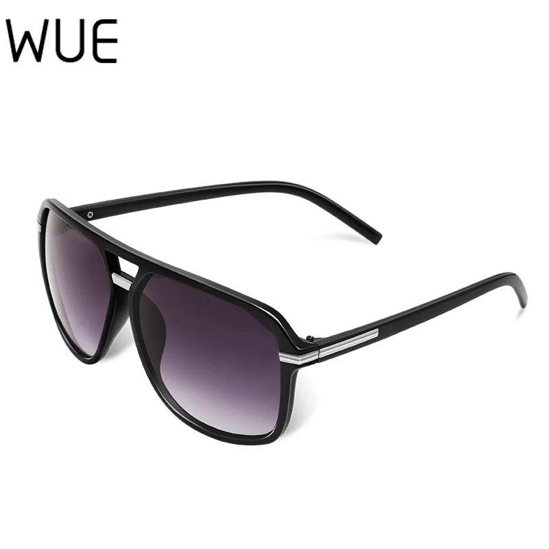WUE 2021 Модные мужские крутые квадратные стильные градиентные солнцезащитные очки