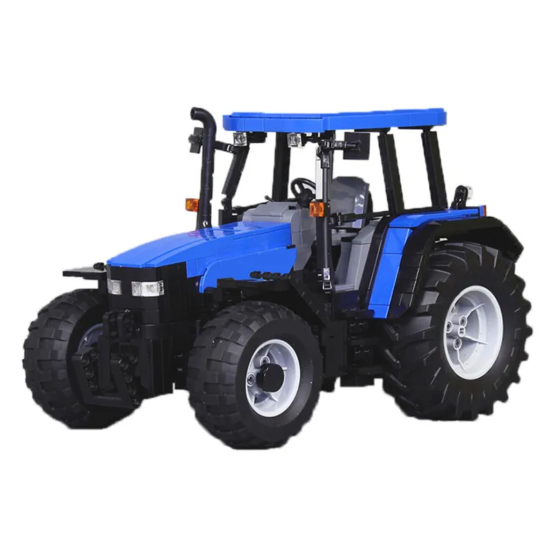 

City Classic Old Tractor Car Model MOC Building Blocks Technic DIY Truck Bricks Educational Vehicle Toys for Kids Christmas Gift