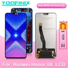 Дисплей для Huawei Honor 8X, ЖК-дисплей, цифровой преобразователь сенсорного экрана для Honor JSN-L21, запасные части для ЖК-дисплея