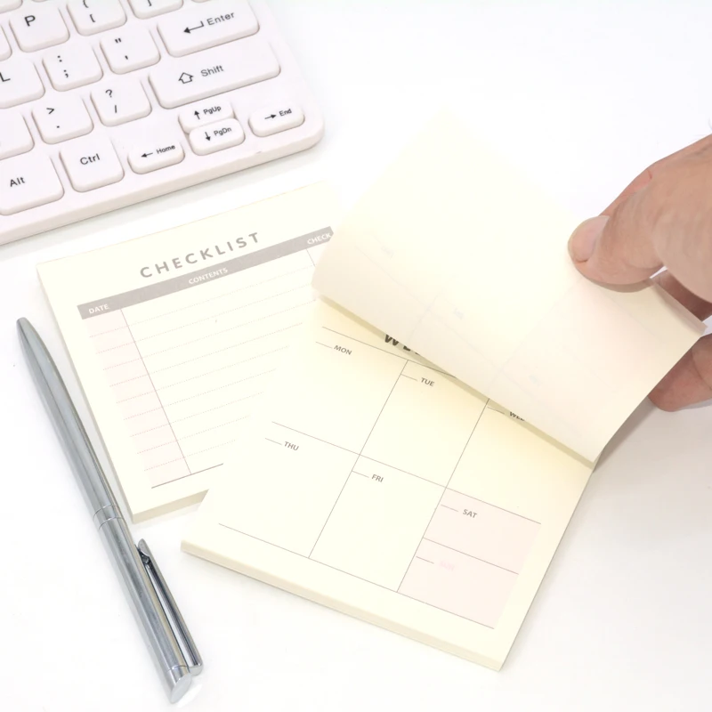 Записная книжка caderno memo pad notes to do list еженедельник zeszyty szkolne libreta sticky papeleria notas adhesivas canceleria