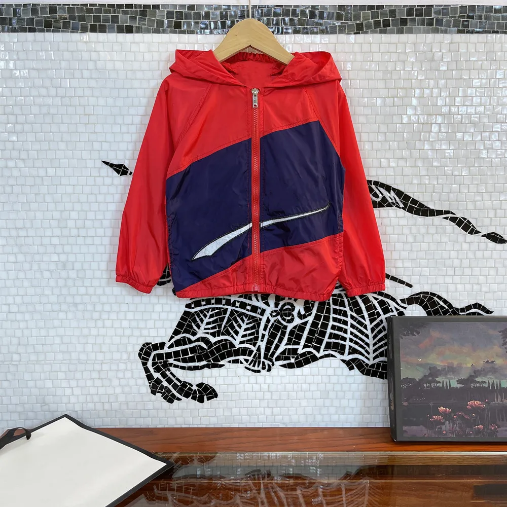 

High-end custom 2021 early autumn boys new hooded jackets, casual sports jackets