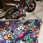 Наклейка JDM для автомобильной упаковки, граффити бомба, мультяшная наклейка для автомобиля, двигателя, ноутбука, наклейки для самостоятельной сборки автомобиля