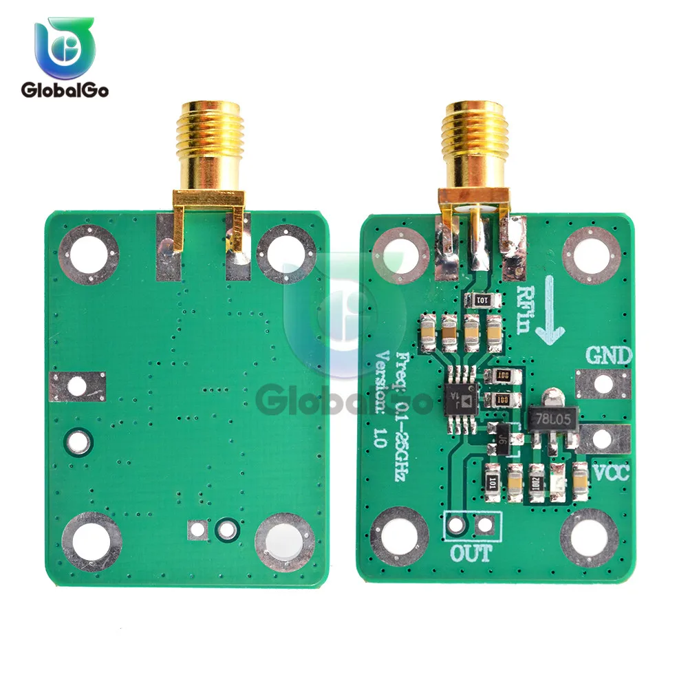 0 1 2 5 ГГц радиочастотный измеритель мощности логарифмический детектор модуль