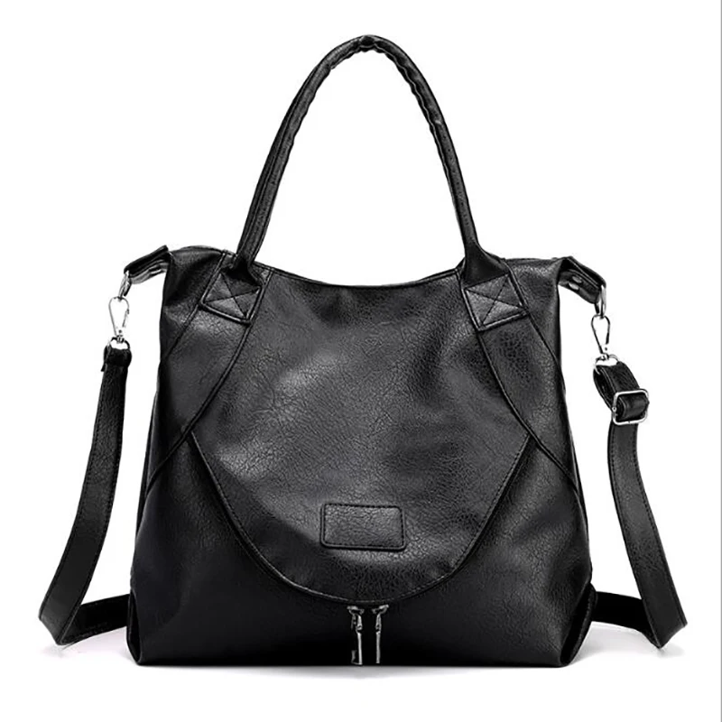 

Vintage Womens Handbags PU Designers Luxury Casual Shoulder Bags Female Top Bucket Bags