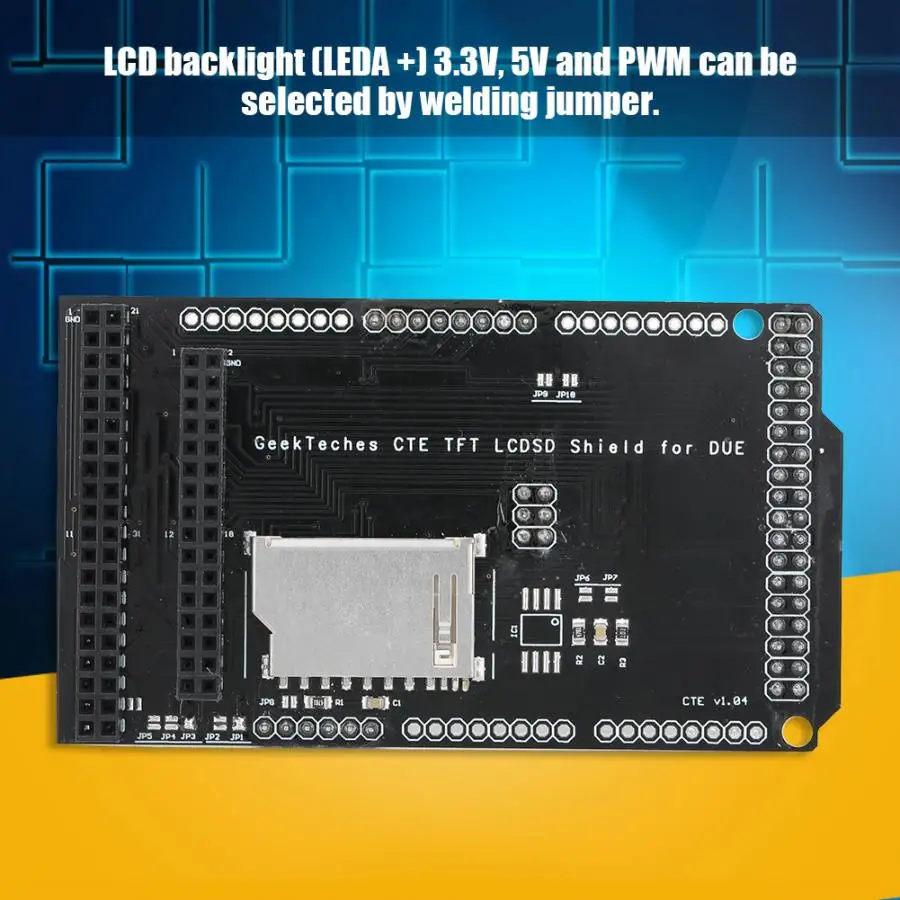 CTE TFT 32Pin 40Pin версия lcd Щит карты памяти модуль для Arduino Due Плата расширения|Платы