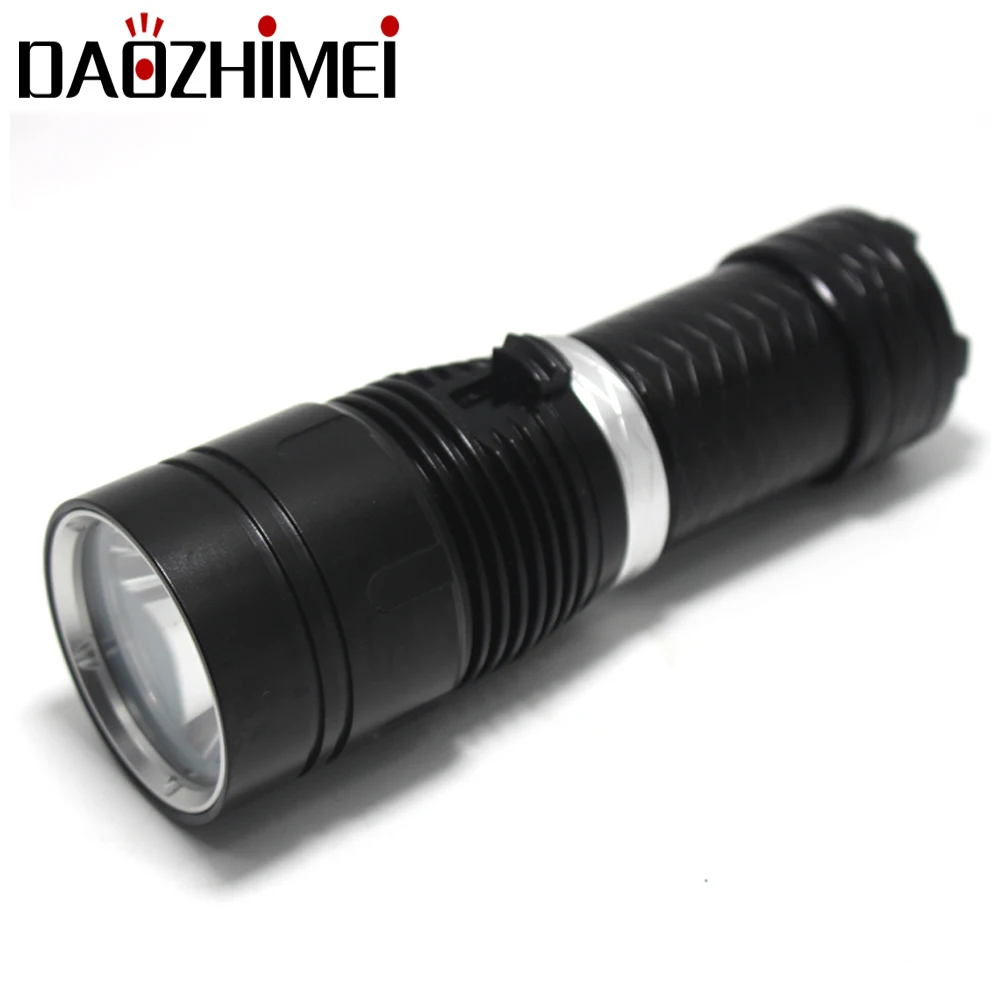 5000лм фонарик для дайвинга подводный светодиодный водонепроницаемый фонарь