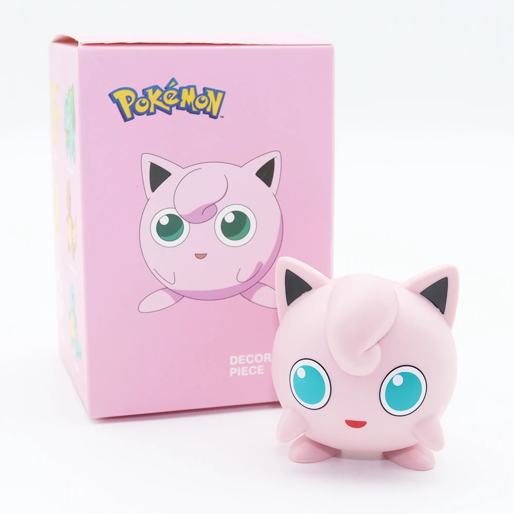 

Pokemon Car Decoration Model Pokemon Model Figure TOMY 12cm Jigglypuff Children Toys Collection High Quality Anime Pikachu