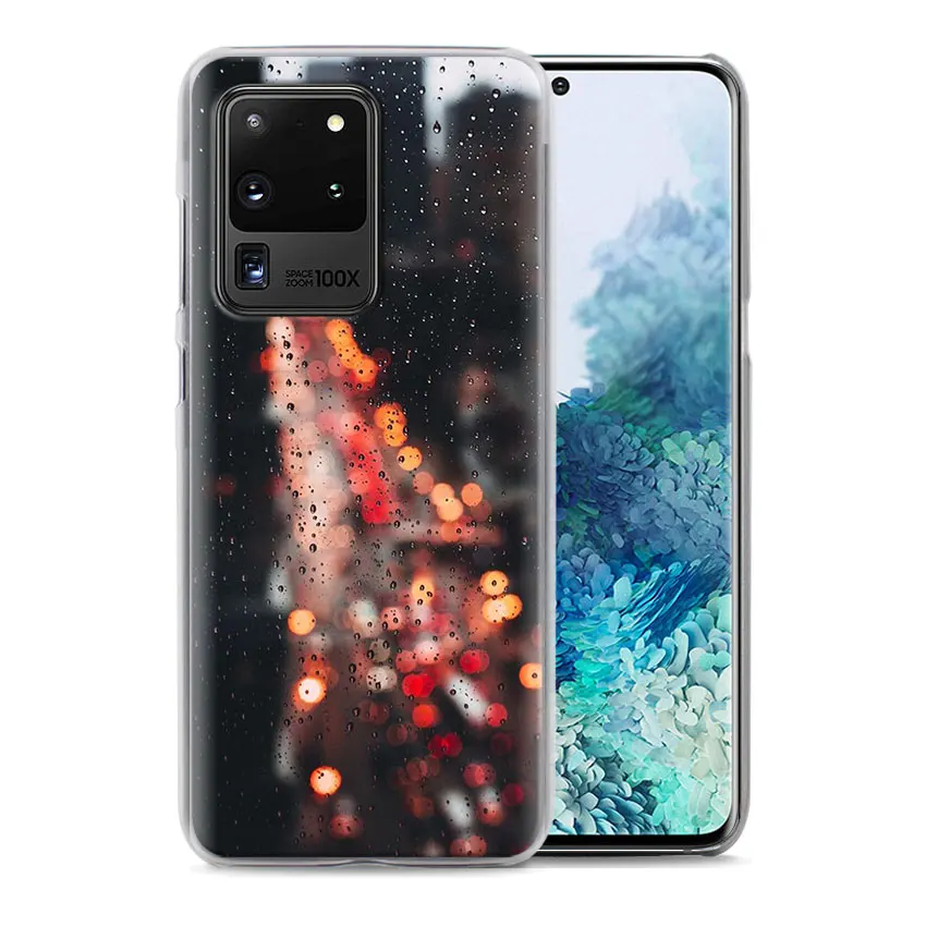 Чехол Coque для Samsung Galaxy S10 S20 Ultra S8 S9 Plus S10e Lite S7 Note 8 9 10 жесткий чехол с нью йорком