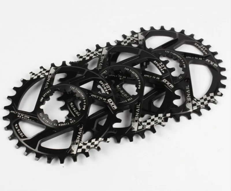 Велосипедная цепь Улитка GXP 30T 32T 34T узкая широкая колесо MTB горный велосипед