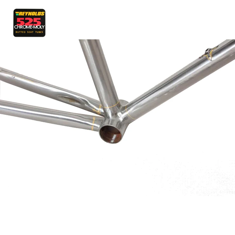 700C шоссейная велосипедная Рама Индивидуальный размер хромированная медная